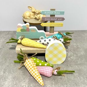 Tiered Tray Easter Decor